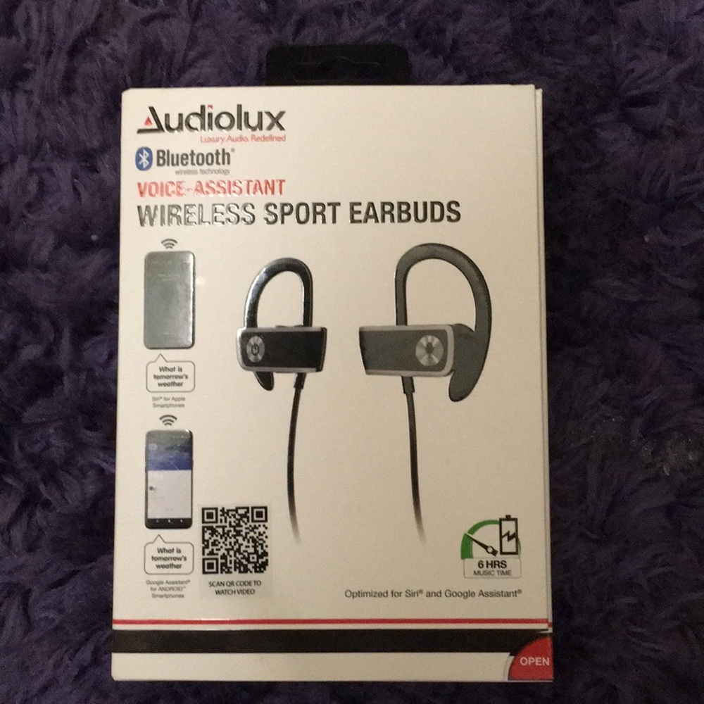 Audiolux Wireless Sport Earbuds💥Bluetooth - V-A💥